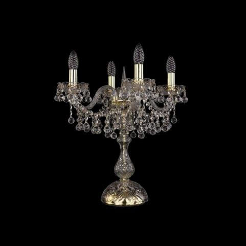 Bohemia Ivele Crystal Настольный светильник Bohemia 1409L/4/141-47 G