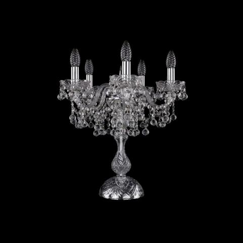 Bohemia Ivele Crystal Настольный светильник Bohemia 1409L/5/141-47 Ni