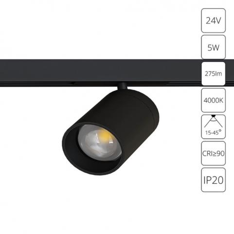 Магнитный трековый светильник Arte Lamp Presto 4000К A6228PL-1BK