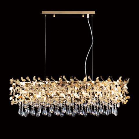 Подвесной светильник Crystal Lux ROMEO SP8 GOLD L1000