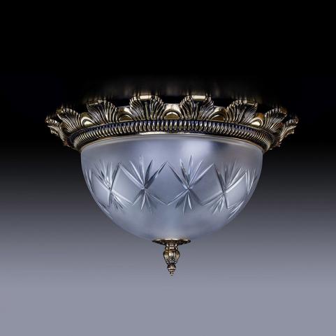 Потолочный светильник Art Glass LEA II. WHITE GOLD