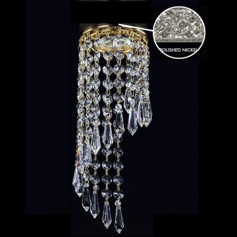 Точечный светильник Art Glass SPOT 18 NICKEL CE