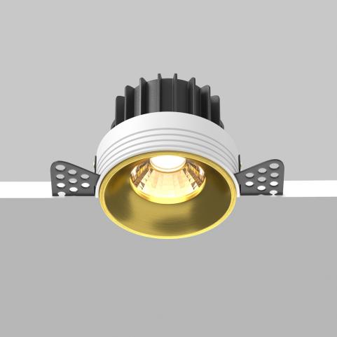 Точечный светильник Maytoni Technical Downlight 3000K Round DL058-12W3K-TRS-BS