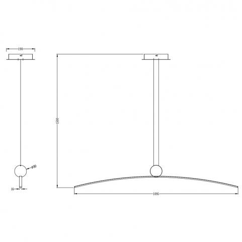 Светильник подвесной Arte Lamp ARNO A3362SP-25BK