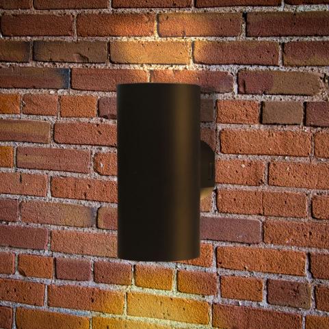 Настенный уличный светильник Arte Lamp Alcyone  A6109AL-2BK