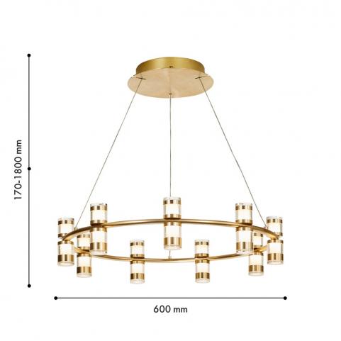 Подвесной светильник Favourite Ampullen 4323-9P
