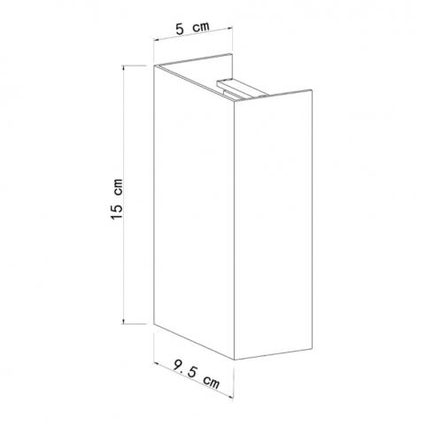 Настенный уличный светильник Arte Lamp Algol   A5640AL-2WH