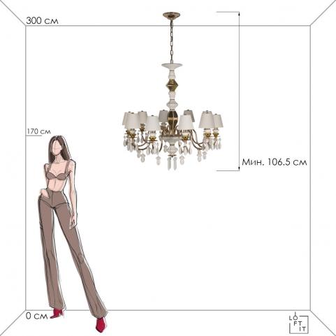Подвесной светильник Loft IT Grace 10203/10 White