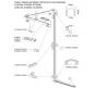 Шинопровод магнитный накладной Arte Lamp Optima-Accessories  A720333