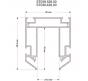 Шинопровод ST Luce SKYLINE 48 ST039.429.00, магнитный встраиваемый в натяжной потолок ПВХ, черный 2м
