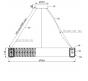 Подвесной светильник Newport Elizabeth 2 8550/78 C chrome