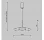 Подвесной светильник Maytoni El  MOD041PL-L15B3K1
