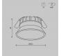 Точечный светильник Maytoni Technical Downlight 3000-4000-6000K Okno DL055-8W3-4-6K-B