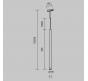 Трековый подвесной светильник Maytoni Technical Levity 4000К Skim TR191-1-3W4K-M-B